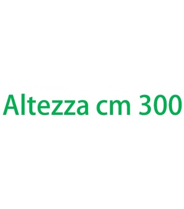 Altezza esterna cm 300