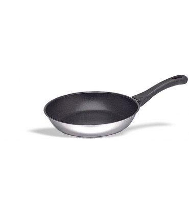 PADELLA ANTIADERENTE CON MANICO IN PLASTICA
