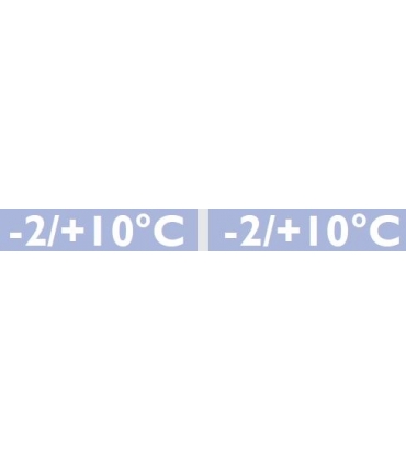Doppia temperatura -2° +8°C /-2°+8°C 