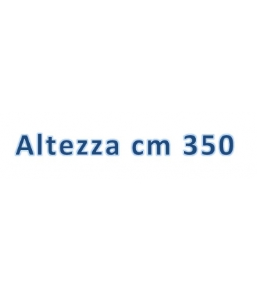 Altezza totale cm 350