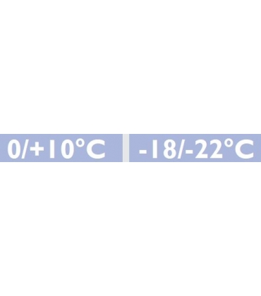 Positivo ( 0°+8°C ) / Negativo ( -18°-22°C ) 