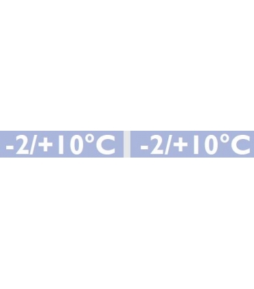  Positivo ( -2°+8°C ) /  Positivo ( -2°+8°C ) 