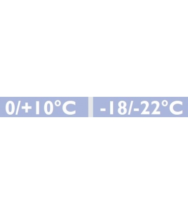 Positivo ( 0°+8°C ) / Negativo ( -18°-22°C ) doppio motore