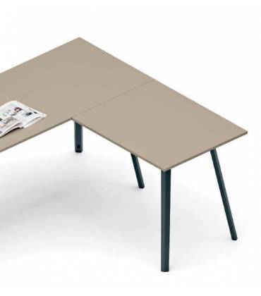 Allunghi con piano in melaminico
