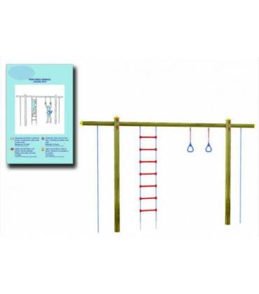 Attrezzature singole in legno