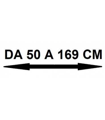 Da 50 a 169 cm