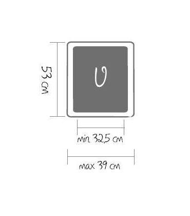 Carrelli per vassoi universali cm 53x39