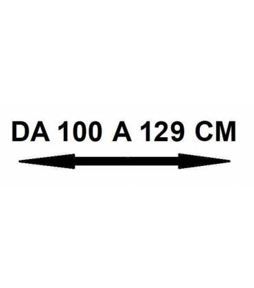 Da 100 a 129 cm