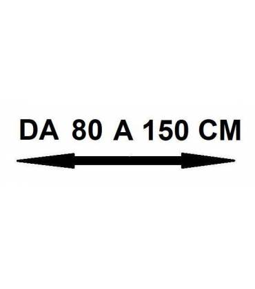 Da 80 a 150 cm