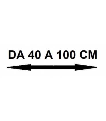 Da 40 a 100 cm