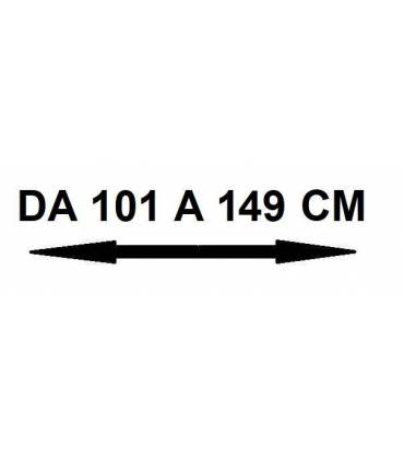 Da 101 a 149 cm