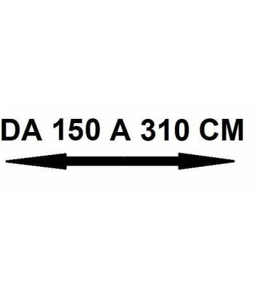 Da 150 a 310 cm