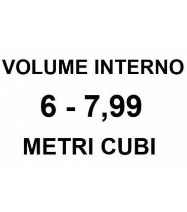 Volume interno da 6 a 7,99 Metri Cubi