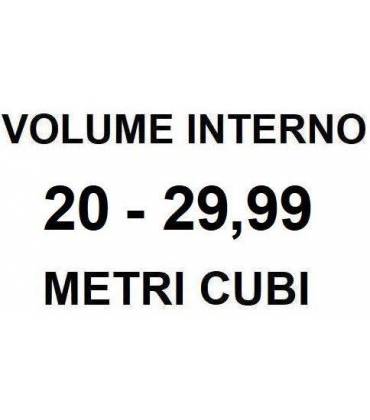 Volume interno da 20 a 29,99 Metri Cubi
