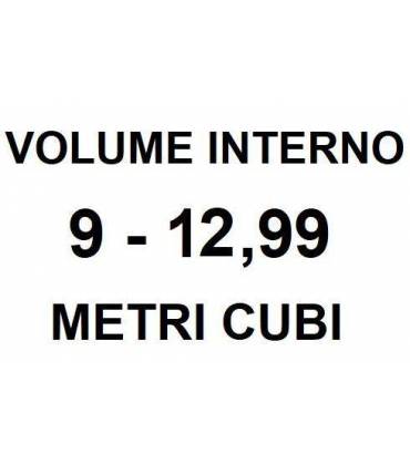 Volume interno da 9 a 12,99 Metri Cubi