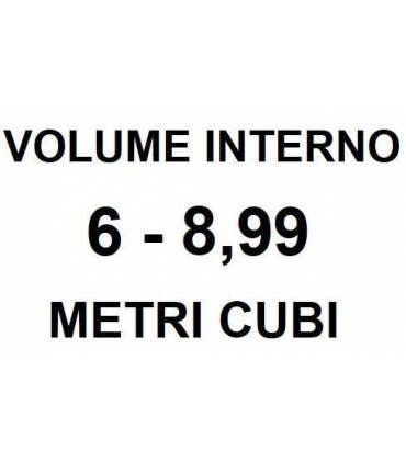 Volume interno da 6 a 8,99 Metri Cubi