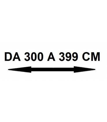 Da 300 a 399 cm