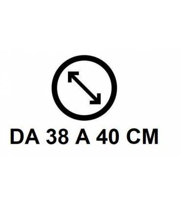 Diametro lama da 38 a 40 cm