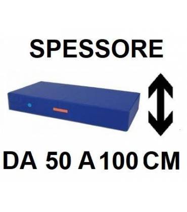 Materassi ginnastica spessore da 50 a 100 cm