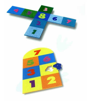 Pavimentazione composizione puzzle