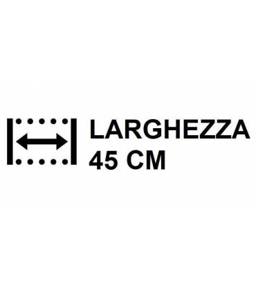 Larghezza 45 cm