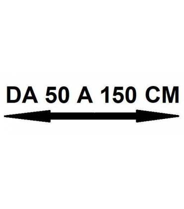 Da 50 a 150 cm