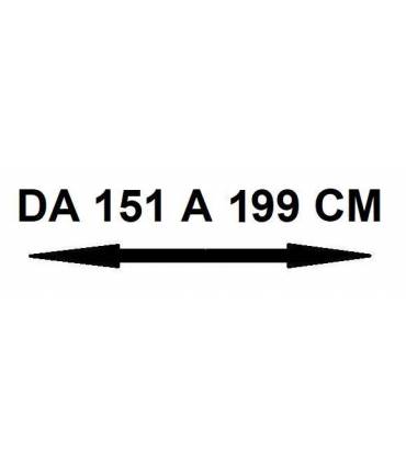 Da 151 a 199 cm