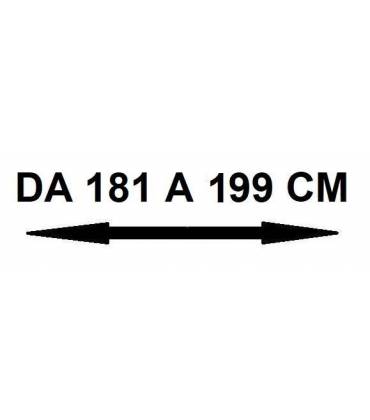 Da 181 a 199 cm