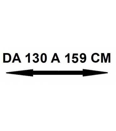 Da 130 a 159 cm