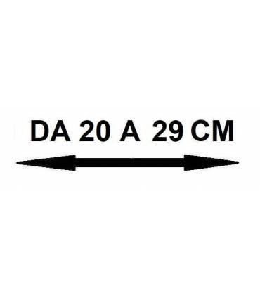 Barra saldante da 20 a 29 cm
