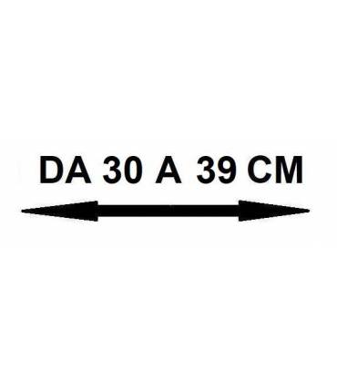 Barra saldante da 30 a 39 cm