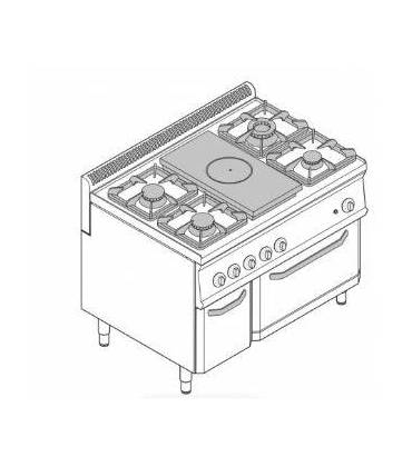 Cucine con forno