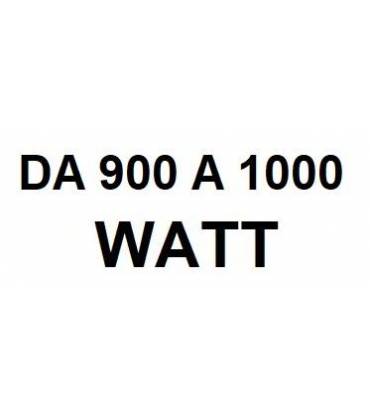 Potenza da 900 a 1000 watt