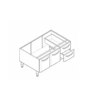 Base con sportelli e/o cassetti