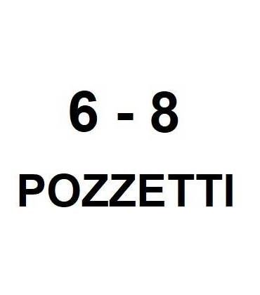 Da 6 a 8 pozzetti