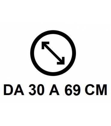 Diametro da 30 a 69 cm