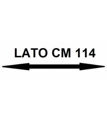 Con lato da cm 114