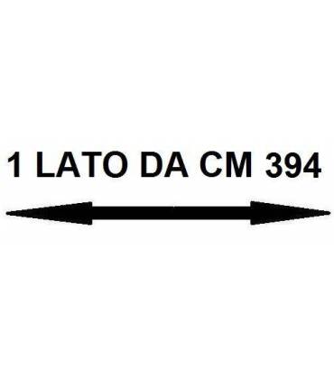 Con un lato da cm 394