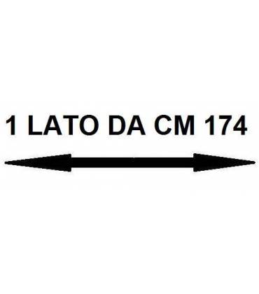 Con un lato da cm 174