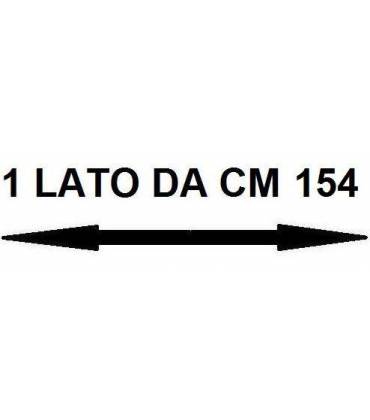 Con un lato da cm 154