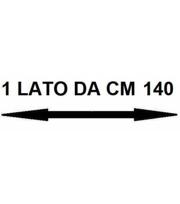 Con un lato da cm 140