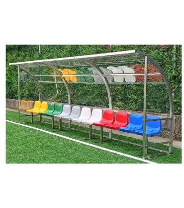 Panchine allenatori in acciaio inox AISI 304