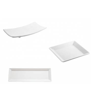 Vassoi in melamina colore Bianco