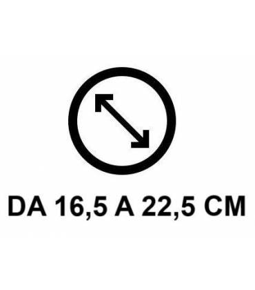 Diametro da cm 16,5 a cm 22,5