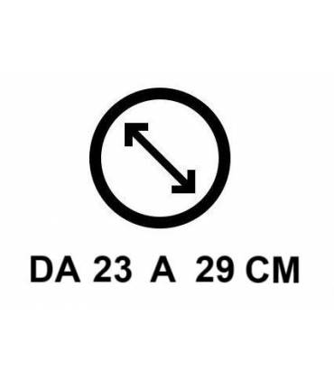 Diametro da cm 23 a cm 29