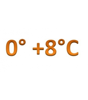 Temperatura 0° +8°C