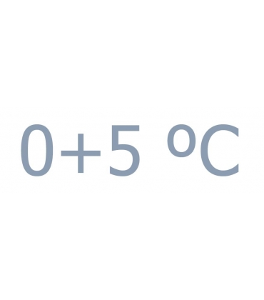 Temperatura positiva 0° +5°C