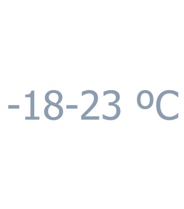 Bassa temperatura negativa -18° -23°C